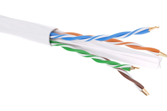 Кабель витая пара DKC RN6UUK01WH U/UTP кат. 6, 4 пары, 305 м, белый