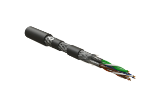 Кабель Hyperline Industrial Ethernet Cat.6 S/FTP 4x2x23 AWG SHF1/SHF1, бронированный 444080