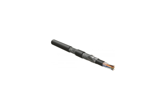 Кабель Hyperline ISFUTP4-C5E-P24/19-PVC/PVC-BK 500 м 449569