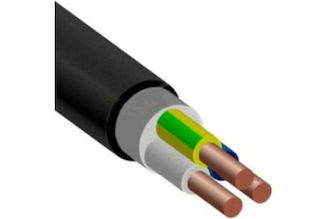 Кабель ВВГнг(А)-LS ЭНЕРГОКАБЕЛЬ 3x2,5ок(N,PE)-0,66 ТУ 16.К121-018-2011 бухта 100м ЭИЗМ1001027