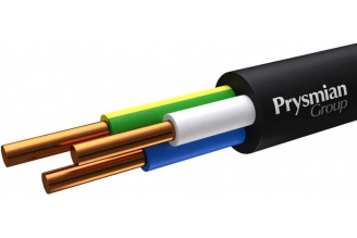 Кабель PRYSMIAN ВВГнг(А)-LSLTx 5x2,5 (N, PE) 0,66 кВ 3905050101