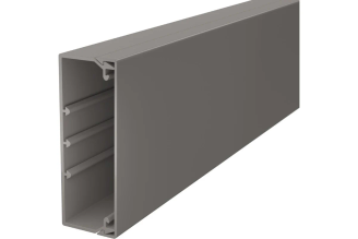 Кабельный канал OBO Bettermann WDK 110×40×2000 мм с крышкой, серый 6021034