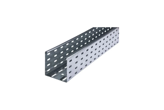 Кабельный перфорированный лоток OBO Bettermann LKS 110 FS RU 6835705, 110х100х3000 мм, 0.7 мм