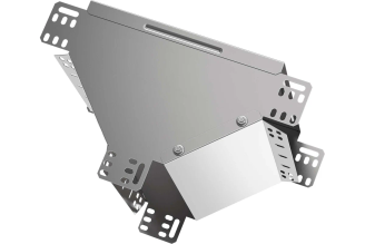 Ответвитель IEK ESCA Т-образный вертикальный вниз 50х100 мм CLM50D-OVN-050-100