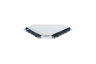 Поворот на 90° горизонтальный IEK 100х500 HDZ CLP2P-100-500-M-HDZ