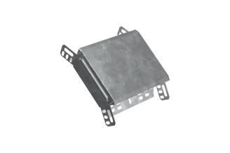 Вертикальный внешний поворот IEK 45° 100х100 HDZ CLP3N-100-100-M-HDZ