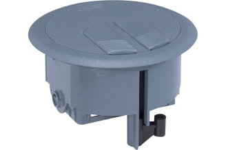 Напольная коробка Legrand IP20 RAL 7031 на 3 модуля 089644