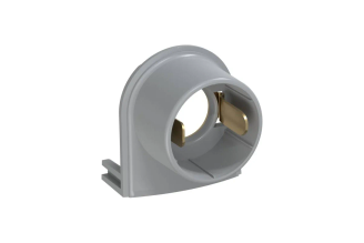 Ввод OneKeyElectro Rotondo для гофротрубы Stahlmann 15А, серый, 4 шт., 7700909