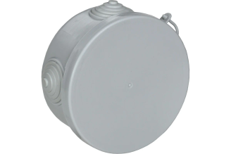 Коробка распределительная GENERICA КМ D85x40 мм IP54 4 ввода UKO21-085-040-000-K03-54