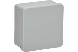 Распаячная коробка IEK КМ42455 о/п 100x100x50 мм IP67 8 вводов серая UKO21-100-100-050-K41-66