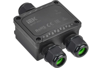 Распределительная герметичная коробка IEK WTP-401 3 ввода IP68 UWB10-Y-450-41-03-68