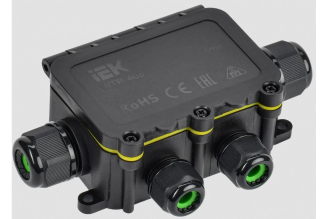 Распределительная герметичная коробка IEK WTP-405 6 вводов IP68 UWB10-X-450-41-06-68