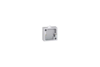 Накладная монтажная коробка Legrand 79x86x40 мм серая 090359