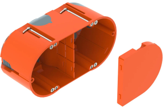 Двойная установочная коробка OBO Bettermann для полых стен 139x68x61 мм 2003826