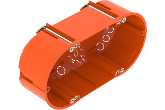 Двойная монтажная коробка OBO Bettermann 2003822 для полых стен 139x68 H47 IP30 10 шт/уп