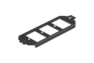 Монтажная рамка MTU3 OBO Bettermann для телекоммуникационных модулей (сталь) 7407840