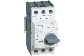 Автоматический выключатель защиты двигателя Legrand MPX3 32MA 0,4 А 100 кА 417342