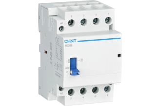Контактор модульный с ручным управлением CHINT NCH8-40M/22 AC24В 257503