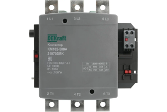 Контактор Dekraft КМ-102 500 А 220 В AC 21970DEK