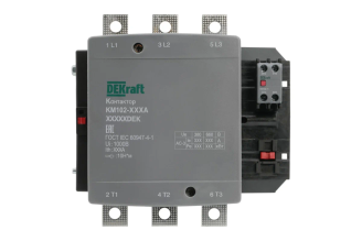 Силовой контактор Dekraft КМ-102 330 А 110 В 21963DEK