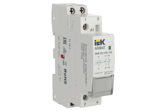 Контактор модульный IEK ARMAT KMR 20 А 230 В AC 1NO AR-KMR10-020-11-230