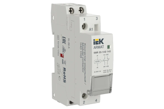 Модульный контактор IEK ARMAT KMR 20А 24В AC/DC 1NO AR-KMR20-020-11-024