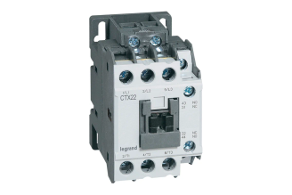 Контактор Legrand CTX³ 22 3P 9 А 1NO+1NC 380 В 416088
