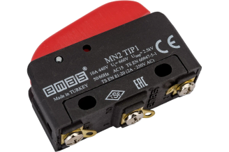 Мини-выключатель EMAS MN2TIP1 с клавишей 415 В 10 А