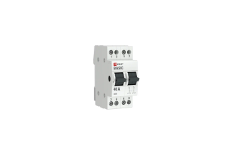 Трехпозиционный переключатель EKF 2P 40А Basic SQ, tps-2-40