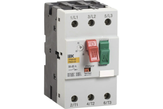 Пускатель IEK ПРК64-80 DMS22-80, In 80 А, Ir 56-80 А