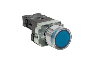 Кнопка EKF BA61 с подсветкой 230 В синяя NO PROxima xb2-bw61-230