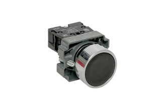 Кнопка EKF BA21 черная NO IP65 PROxima xb2-ba21-65