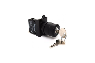 Кнопка с ключом EMAS CP100AA20 0-1 с фиксацией, 4 А
