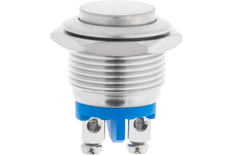 Антивандальная кнопка d16 REXANT A16-A3 06-0348-A, без фиксации, выпуклая