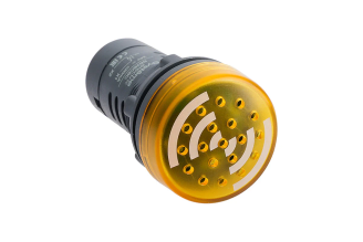 Зуммер Systeme Electric с подсветкой желтый 220В AC SB7KS2M8C