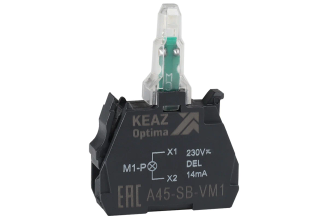 Световой блок КЭАЗ OptiSignal A45-SB-VM6 ZBVM6 синий 110-230 В AC/DC 362253