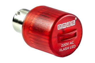 Стробоскоп EMAS FLESH IKMF220K 220VAC красный