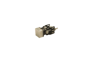 Сигнальная арматура EMAS D050KXB 16 мм квадратная белая 12-24 AC/DC