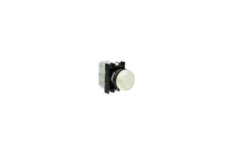 Сигнальная арматура EMAS белая с блоком подсветки B5 12-30 В AC/DC B050XB