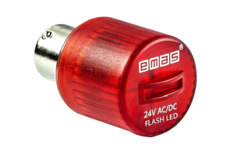 Светодиод EMAS FLESH 24VDC красный IKMF024K