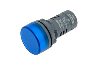 Лампа светосигнальная моноблочная Systeme Electric SB7 22 мм 230 В AC синяя SB7EV06MP