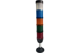 Сигнальная колонна EMAS IK55F220XM03 50 мм 220 В, пять цветов, FLESH