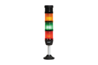 Сигнальная колонна EMAS 50 мм, 24 В, светодиод LED, зуммер, IK53L024ZM03