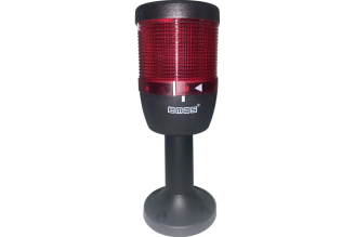 Сигнальная колонна EMAS IK71F220XM01 70 мм, красная, 220 В, стробоскоп FLESH
