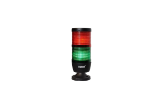 Сигнальная колонна EMAS 70 мм красно-зеленая LED 220 В IK72L220XM02