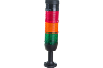 Сигнальная колонна EMAS IK73L024ZM01 70 мм, красная, желтая, зеленая, 24 В