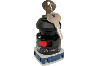 Двухпозиционный переключатель EMAS 0-1 4P 10 А с ключом PSA010AK431AQ