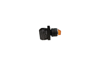 Переключатель EMAS B100SL20S 0-1 с фиксацией желтый