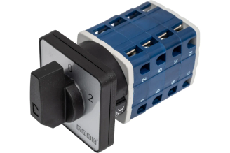 Переключатель полюсов EMAS реверсивный четырехполюсный 1-0-2 40 А PSA040KD434S