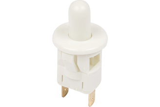 Выключатель-кнопка REXANT PBS-19C2 36-3021 250 В 2.5 А без фиксации белый